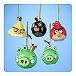 Angry Birds 1 3/4-Inch 5-Pack Mini Ornaments